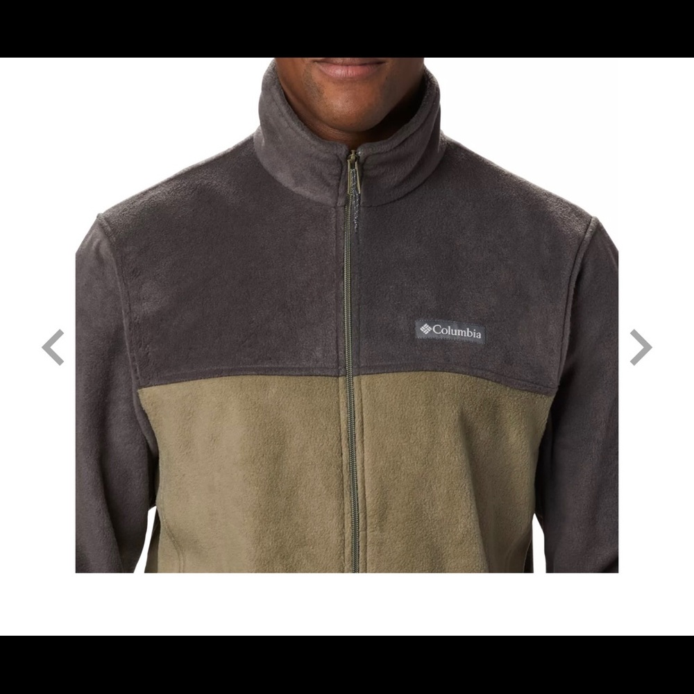 New Men’s Columbia Full Zip Fleece Jacket
